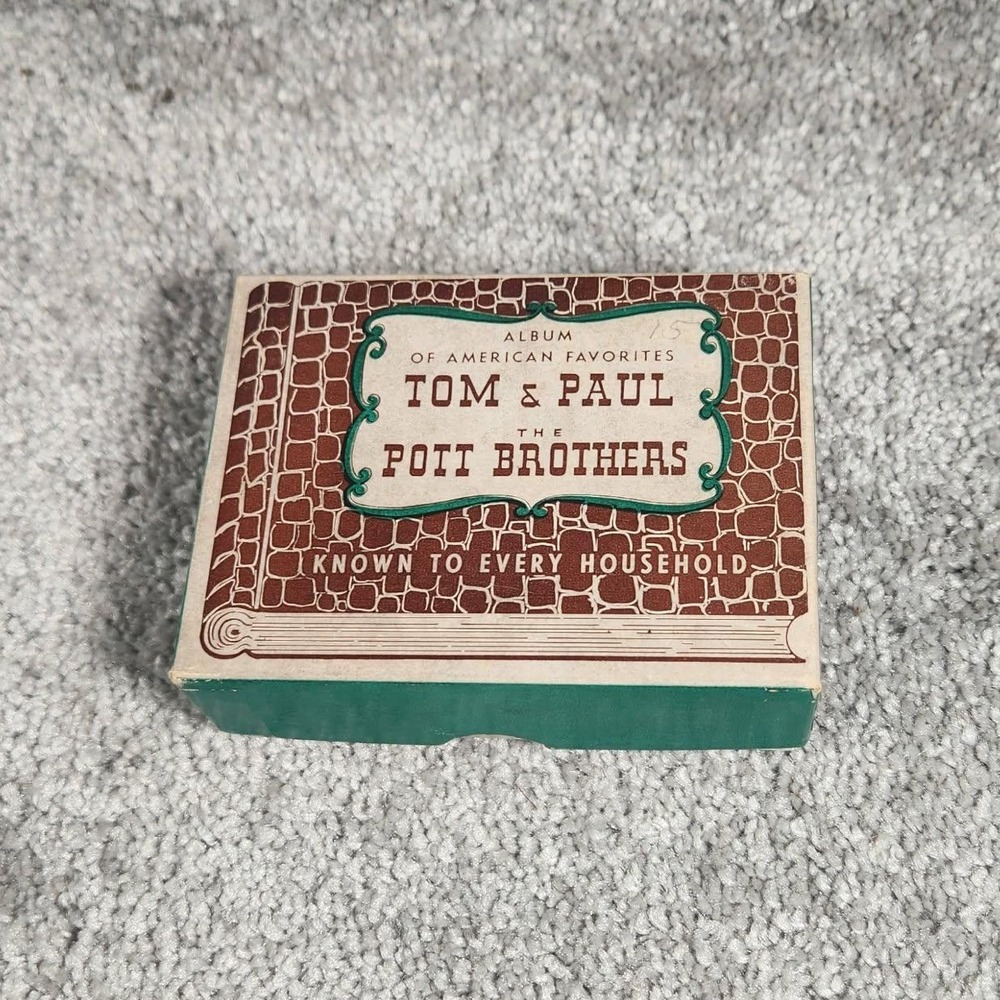 Tom & Paul The Pott Brothers Miniature Teapot & Chamber Pot‎ Set Vintage Novelty - Picture 8 of 9